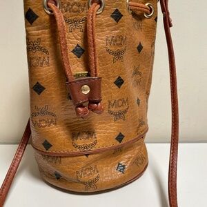 Authentic MCM Bucket Bag